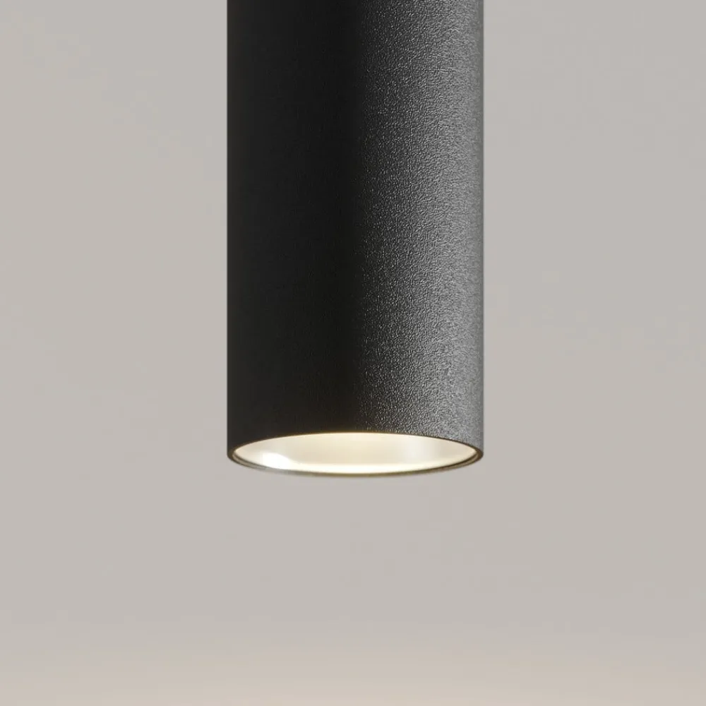 Arcchio Pendellamper > LED-pendellampe Franka, 1 lyskilde, Ø 4 cm, sort