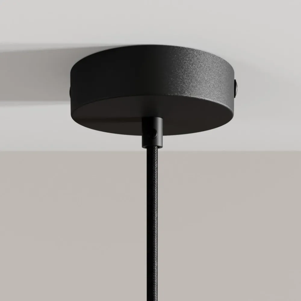 Arcchio Pendellamper > LED-pendellampe Franka, 1 lyskilde, Ø 4 cm, sort