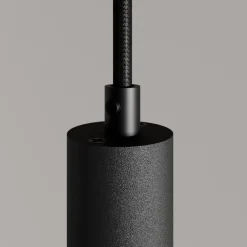Arcchio Pendellamper > LED-pendellampe Franka, 1 lyskilde, Ø 4 cm, sort