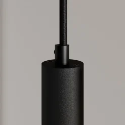 Arcchio Pendellamper > LED-pendellampe Franka, 2 lyskilder, sort, aluminium