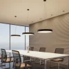 Arcchio Pendellamper > LED-pendellampe Vanida, sort, Ø 60 cm, op/ned