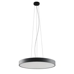 Arcchio Pendellamper > LED-pendellampe Vanida, sort, Ø 60 cm, op/ned