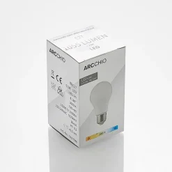 Led Pærer ^ Arcchio LED-pære E27 A60 9,5W opal 3.000K 1055lm