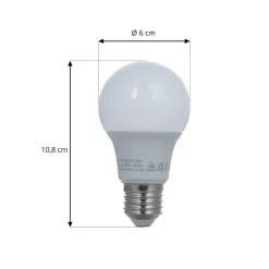 Arcchio Led Pærer > LED-pære E27 A60 4,9W opal 3.000K 480 lm