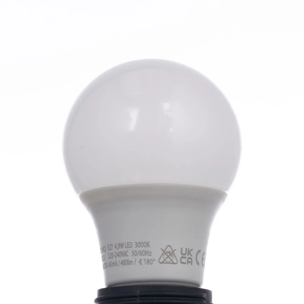 Arcchio Led Pærer > LED-pære E27 A60 4,9W opal 3.000K 480 lm