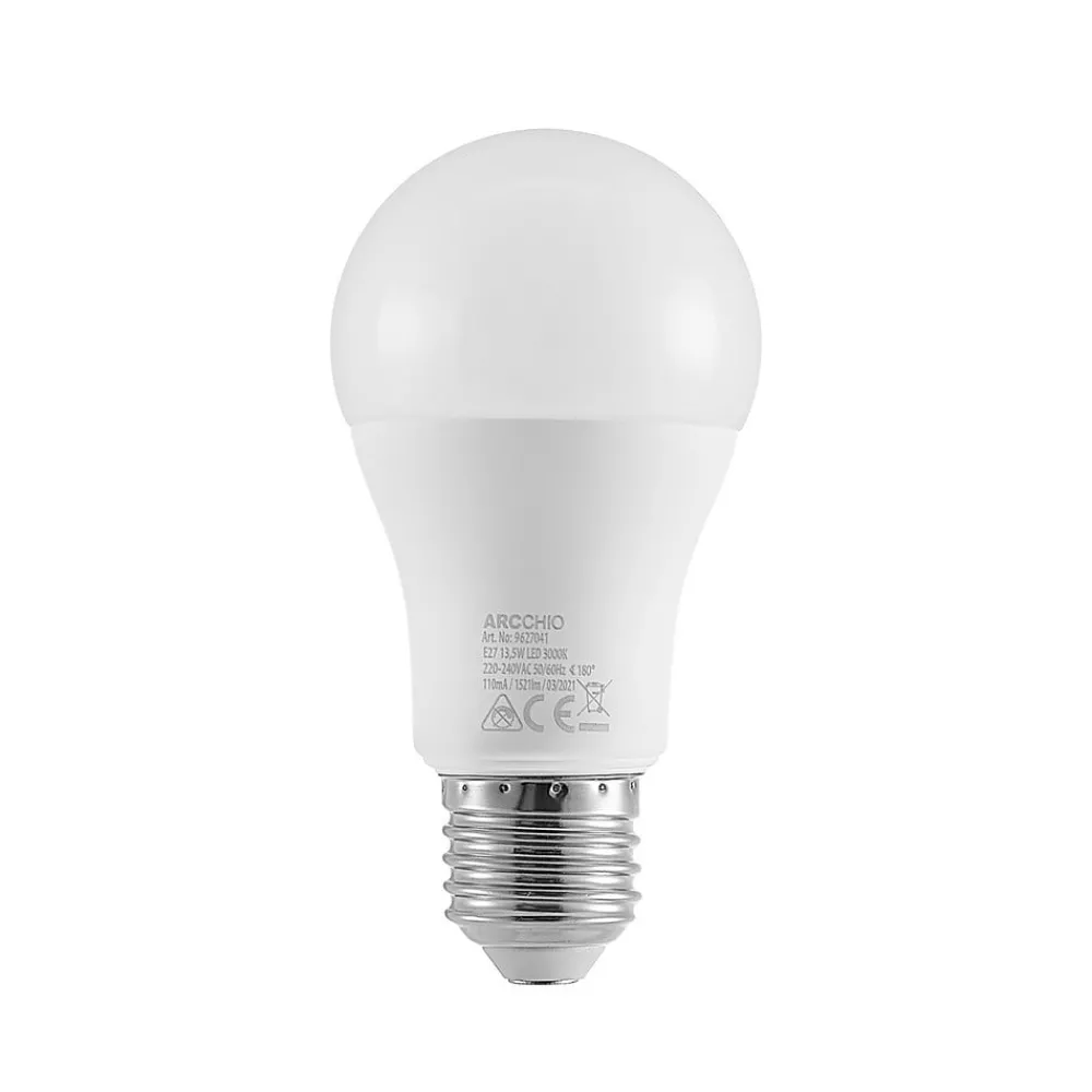 Led Pærer ^ Arcchio LED-pære E27 A60 13,5W opal 3.000K 1521lm