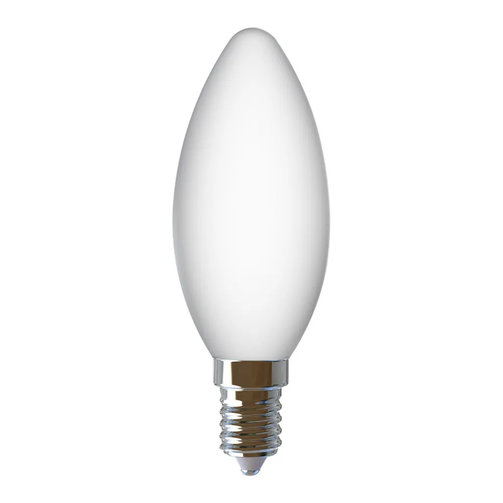 Led Pærer ^ Arcchio LED-pære, E14, C35, 4W, 2700K, porcelæn