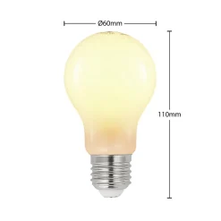 Arcchio Dæmpbar Led-Pære|Led Pærer > LED-pære E27 8W 2.700K dæmpbar, opal