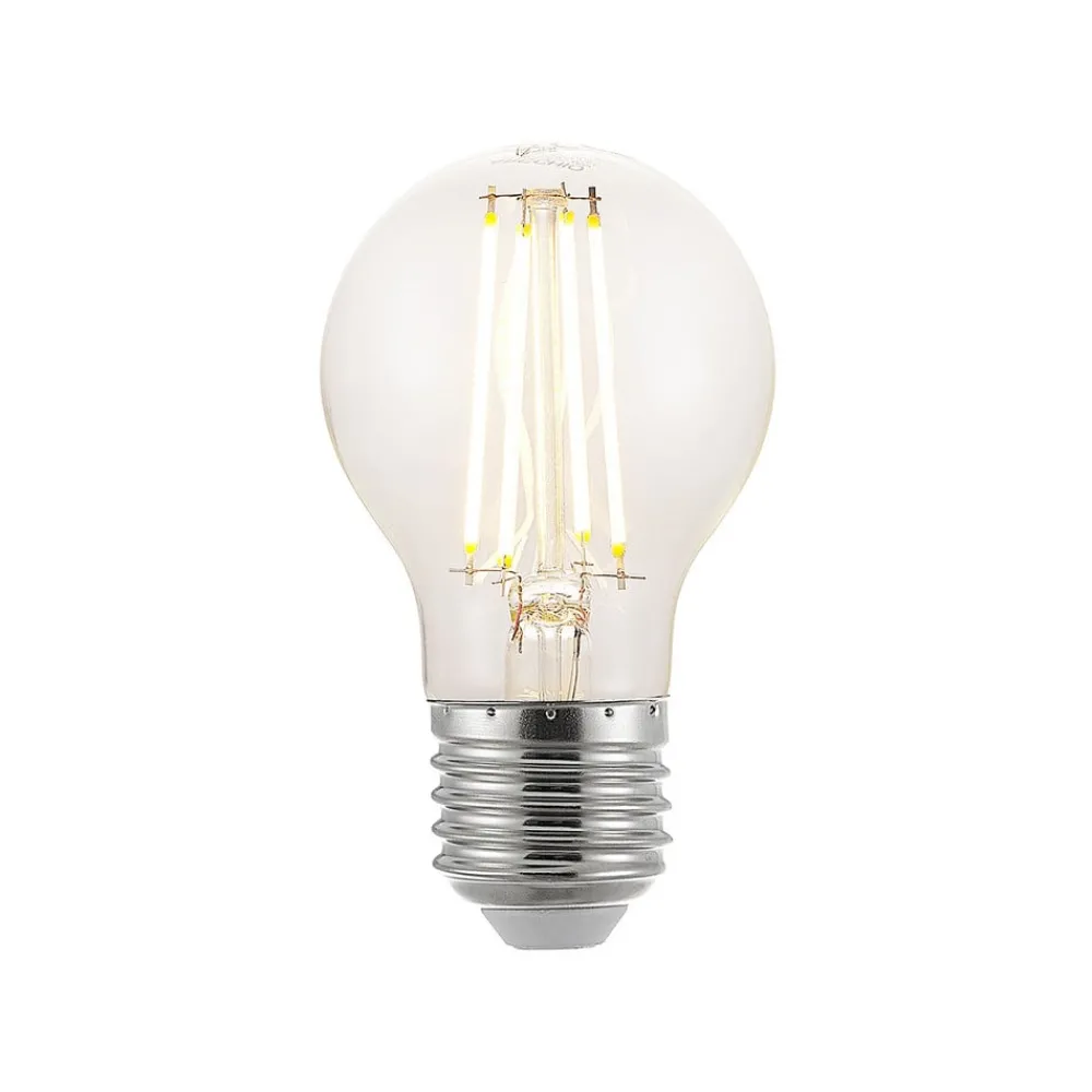 Dæmpbar Led-Pære|Filament Pære ^ Arcchio LED-pære, filament, E27, 6,5W, klar, 2.700K