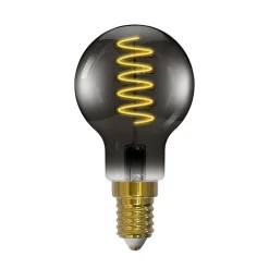 Arcchio Dæmpbar Led-Pære|Filament Pære > LED-pære, glødetråd, E14, 4,9 W, røggrå