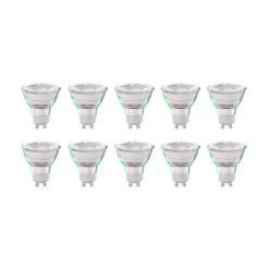 Arcchio Led Pærer > LED-pære GU10 2,5W 6500K 450lm glas sæt med 10 stk