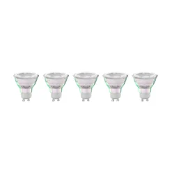 Led Pærer ^ Arcchio LED-pære GU10 2,5W 6500K 450lm glas sæt med 5 stk