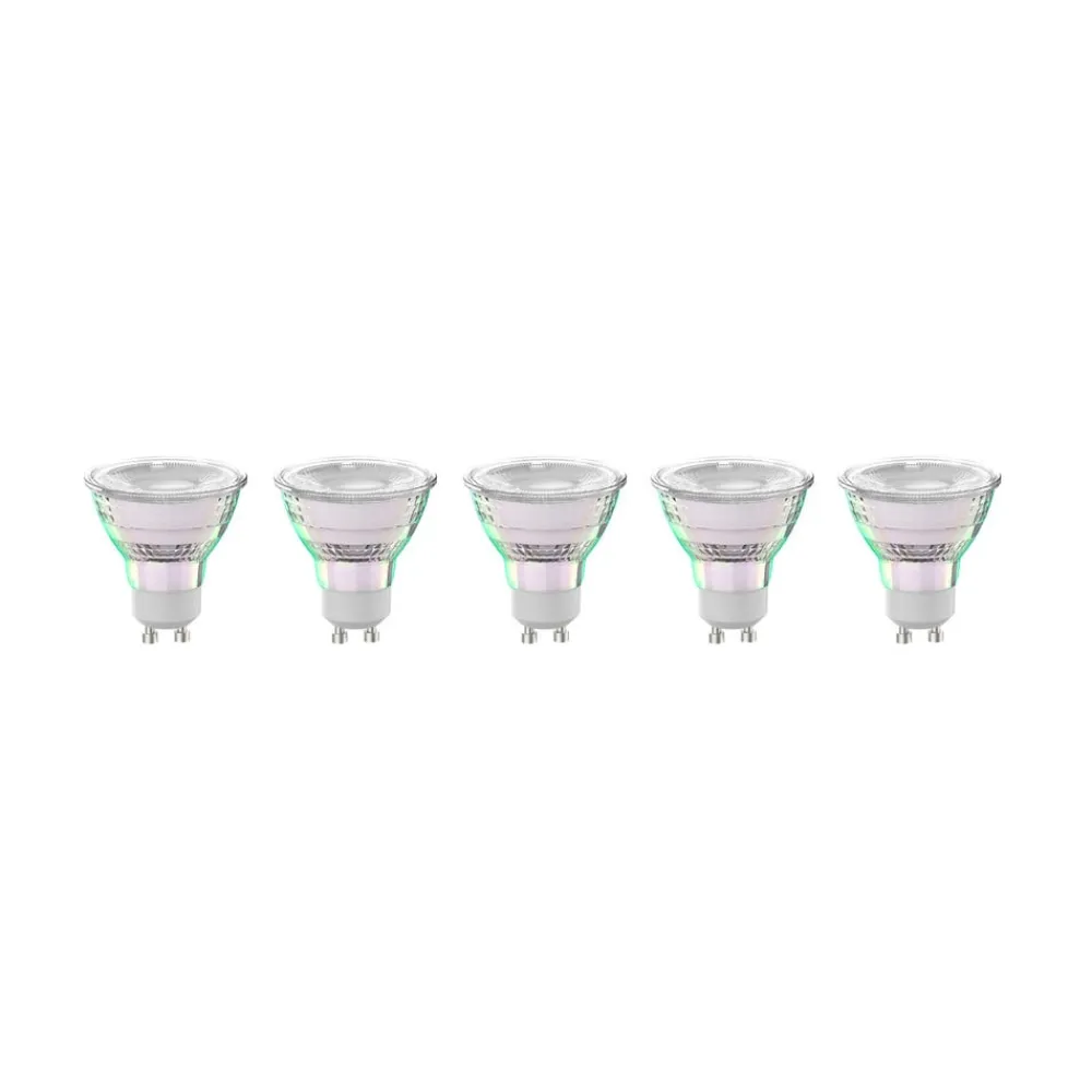 Led Pærer ^ Arcchio LED-pære GU10 2,5W 6500K 450lm glas sæt med 5 stk