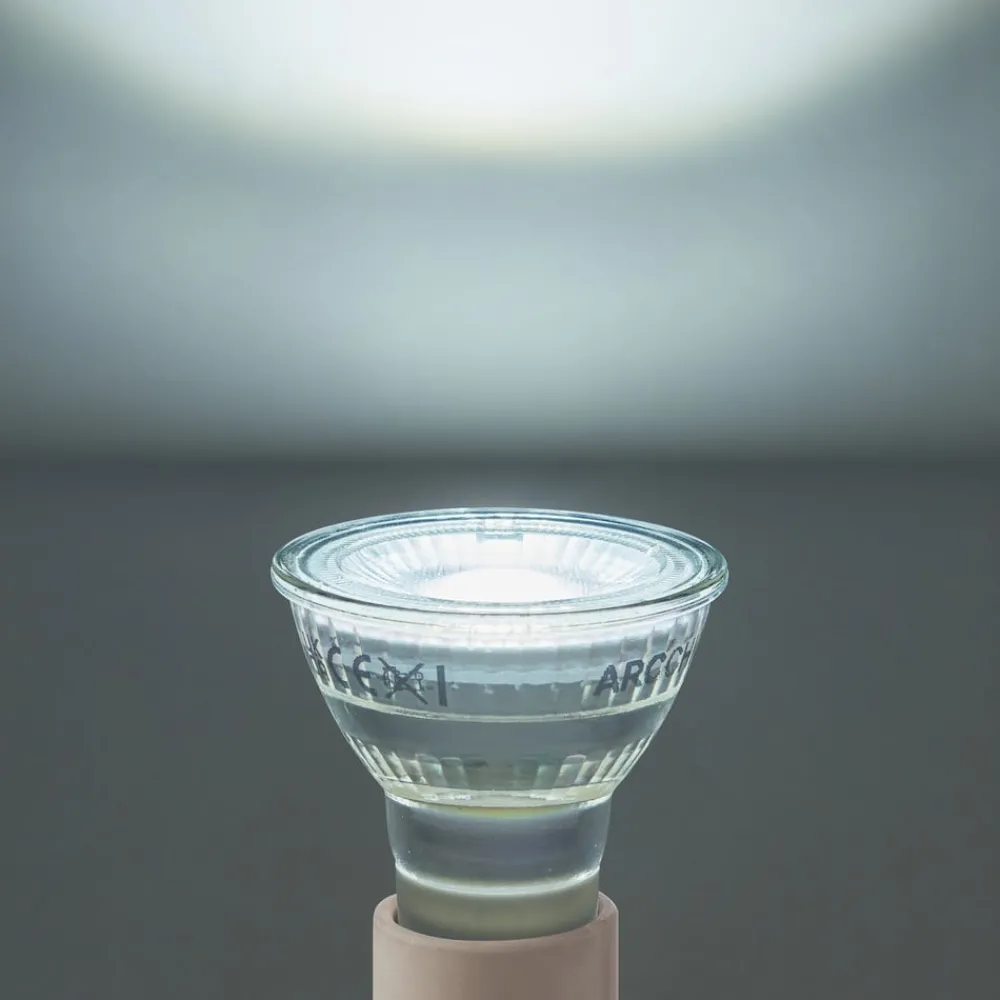 Arcchio Led Pærer > LED-pære, GU10 2,5 W, PAR16, klar, 6.500 K, 450 lm