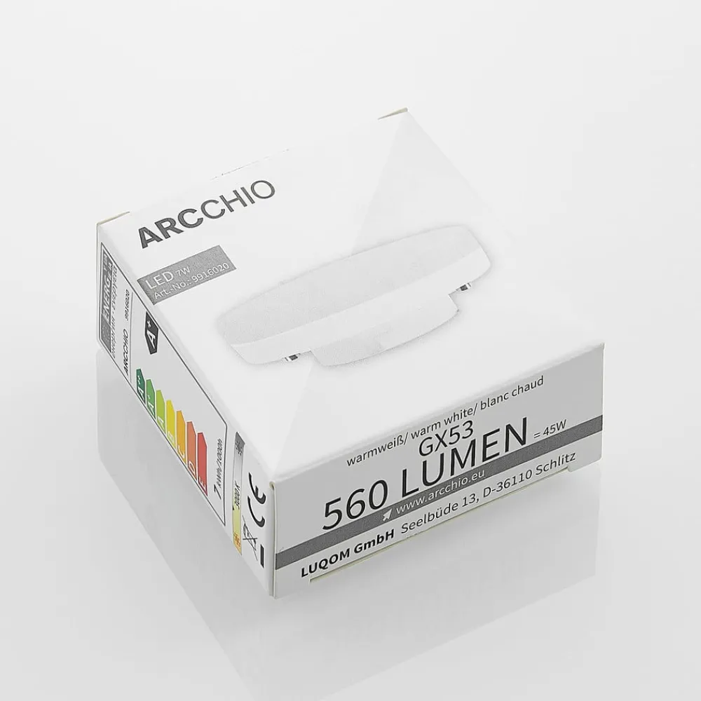 Arcchio Led Pærer > LED-pære GX53 7 W 3.000 K, 2 stk