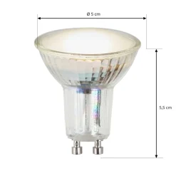 Arcchio Led Pærer > LED-reflektorpære, GU10 3,4W, klar, 3.000K