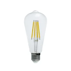 Arcchio Filament Pære|Led Pærer > LED-rustik lyspære, E27 3,8W, klar, 3000K, 806lm