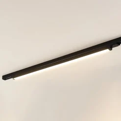 Arcchio Arbejdsrum/Kontor|Skinnesystem > LED-skinnelampe Harlow, sort, 109 cm, 3.000K