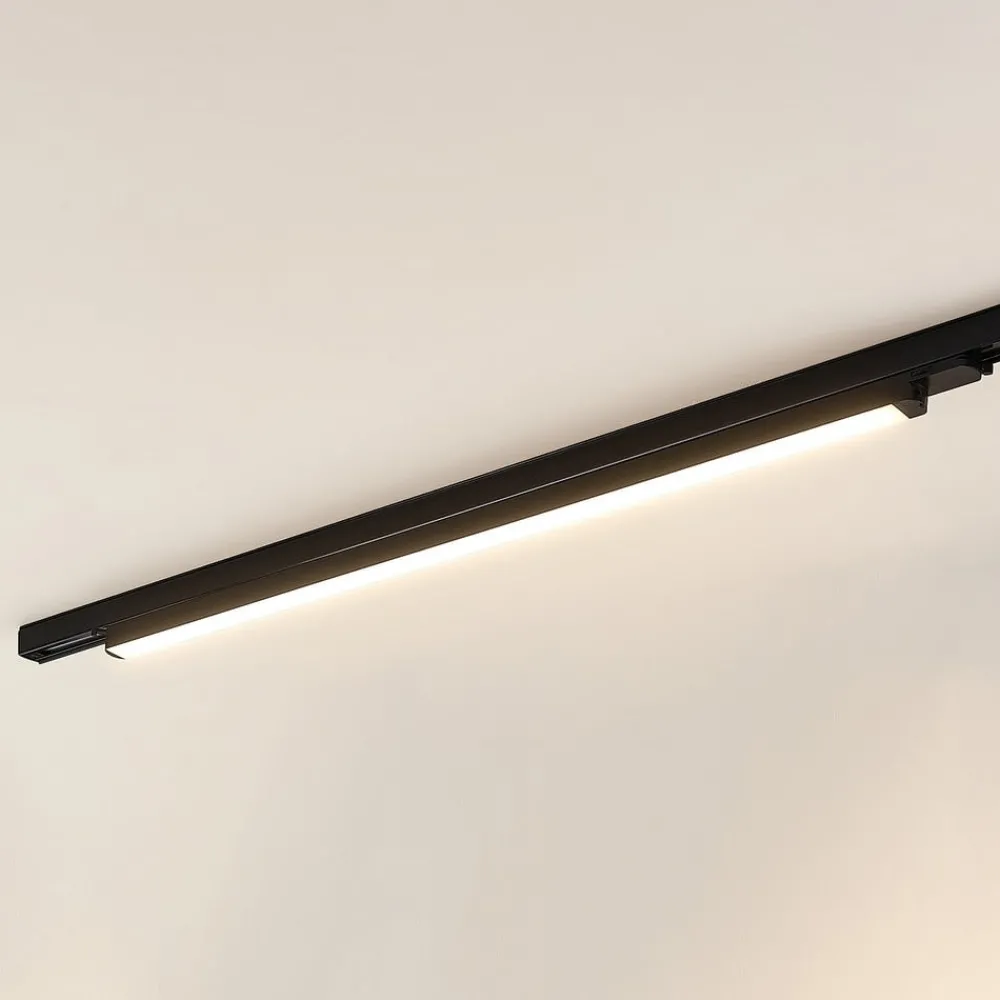 Arcchio Arbejdsrum/Kontor|Skinnesystem > LED-skinnelampe Harlow, sort, 109 cm, 3.000K