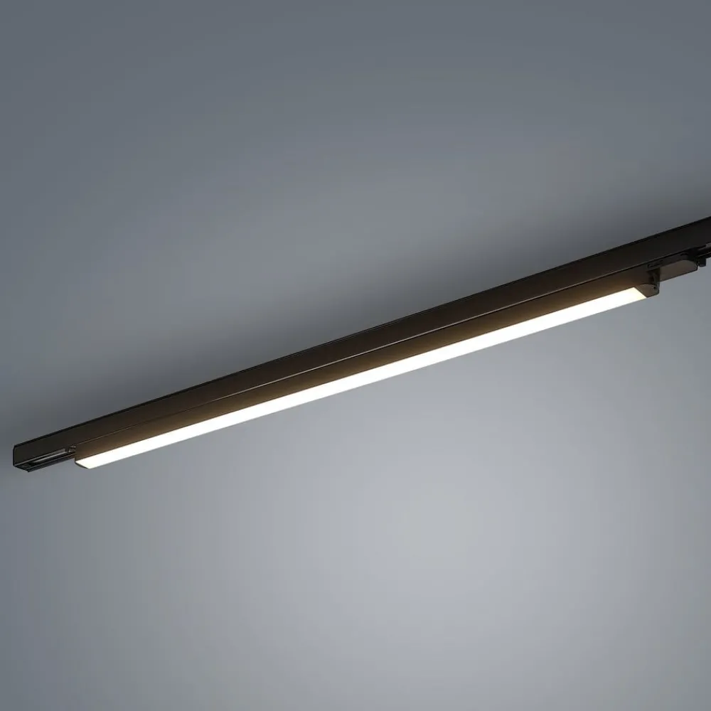Arcchio Arbejdsrum/Kontor|Skinnesystem > LED-skinnelampe Harlow, sort, 109 cm, 3.000K
