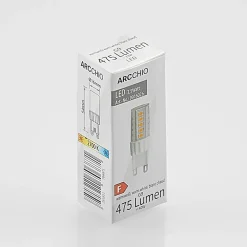 Arcchio Dæmpbar Led-Pære|Led Pærer > LED-stiftsokkelpære, G9, 4,5 W, klar, 2.700 K