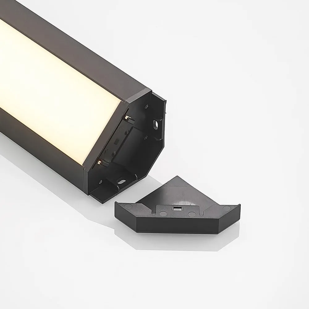 Arcchio Underskabsbelysning > LED-underskabsbelysning Ovano, 62 cm, sort, aluminium