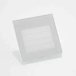 Arcchio Væglamper > LED-vægindbygningslampe Zamo, lamel, hvid, metal, IP65