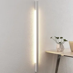 Arcchio Væglamper|Væglamper > LED-væglampe Ivano, 130 cm, hvid, aluminium