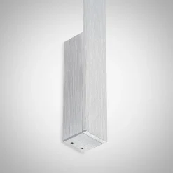 Væglamper ^ Arcchio LED-væglampe Ivano, højde 43 cm, børstet aluminium