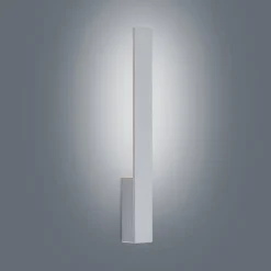 Væglamper ^ Arcchio LED-væglampe Ivano, højde 43 cm, børstet aluminium