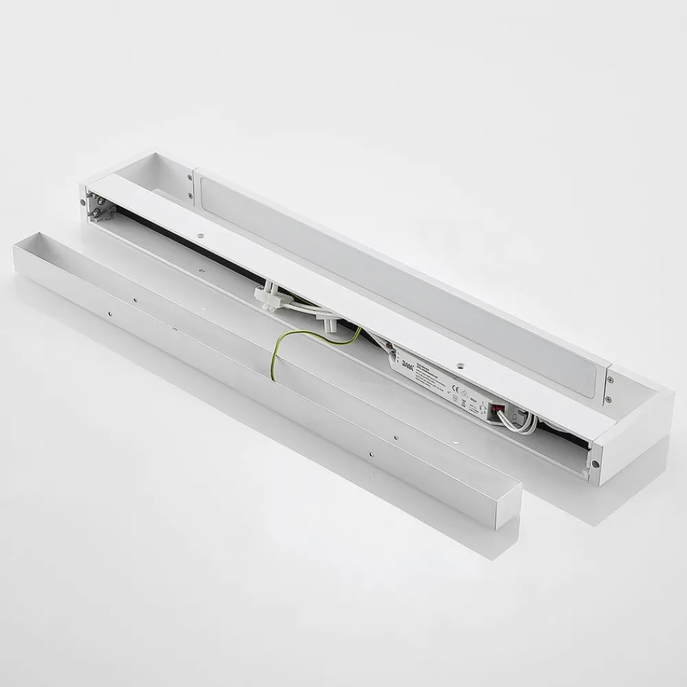 Væg- Og Spejllamper|Væglamper ^ Arcchio LED-væglampe Jora, 60 cm, hvid, drejelig, IP44