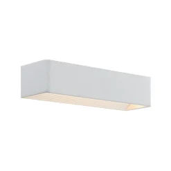 Væglamper|Væglamper ^ Arcchio LED-væglampe Karam, 37 cm, hvid, metal, op/ned