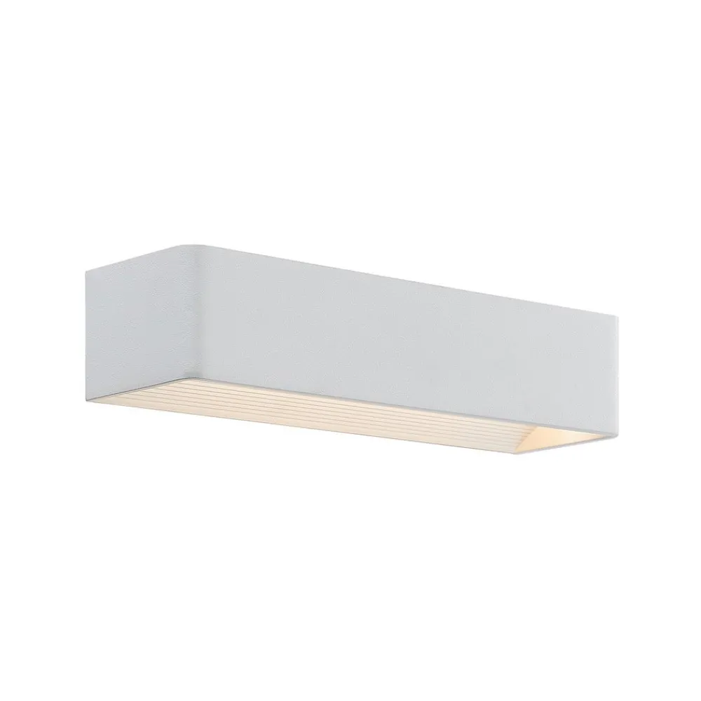 Væglamper|Væglamper ^ Arcchio LED-væglampe Karam, 37 cm, hvid, metal, op/ned