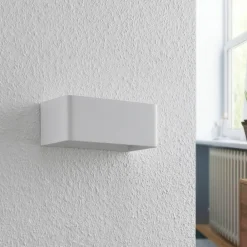Arcchio Gang|Pendellamper > LED-væglampe Karam, 20 cm, hvid, metal, op/ned