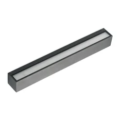 Arcchio Væglamper > LED-væglampe Lengo, 50 cm, 2 lyskilder, antracit, CCT