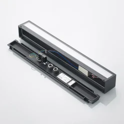 Arcchio Væglamper > LED-væglampe Lengo, 50 cm, 2 lyskilder, antracit, CCT