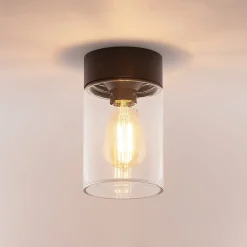 Arcchio Udendørs Loftlamper > Liljana udendørs loftslampe, IP65, sort