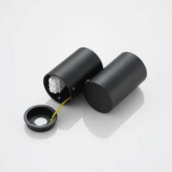 Arcchio Loftlamper|Spotlights > loftlampe Gesina, 1 lyskilde, sort, aluminium, 11,6 cm