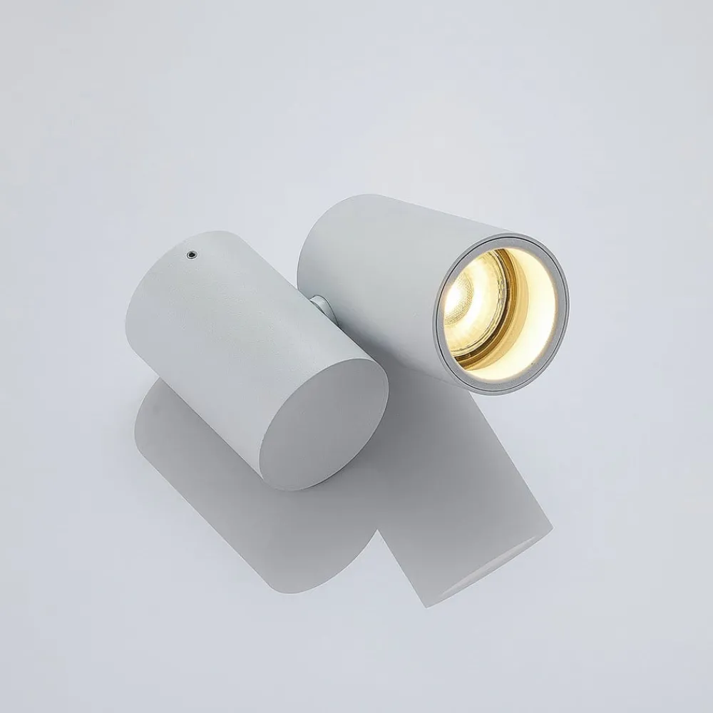 Arcchio Loftlamper|Spotlights > loftlampe Gesina, 1-lys, hvid, aluminium, 11,6 cm