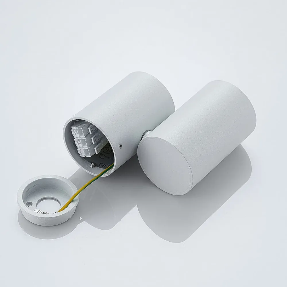Arcchio Loftlamper|Spotlights > loftlampe Gesina, 1-lys, hvid, aluminium, 11,6 cm