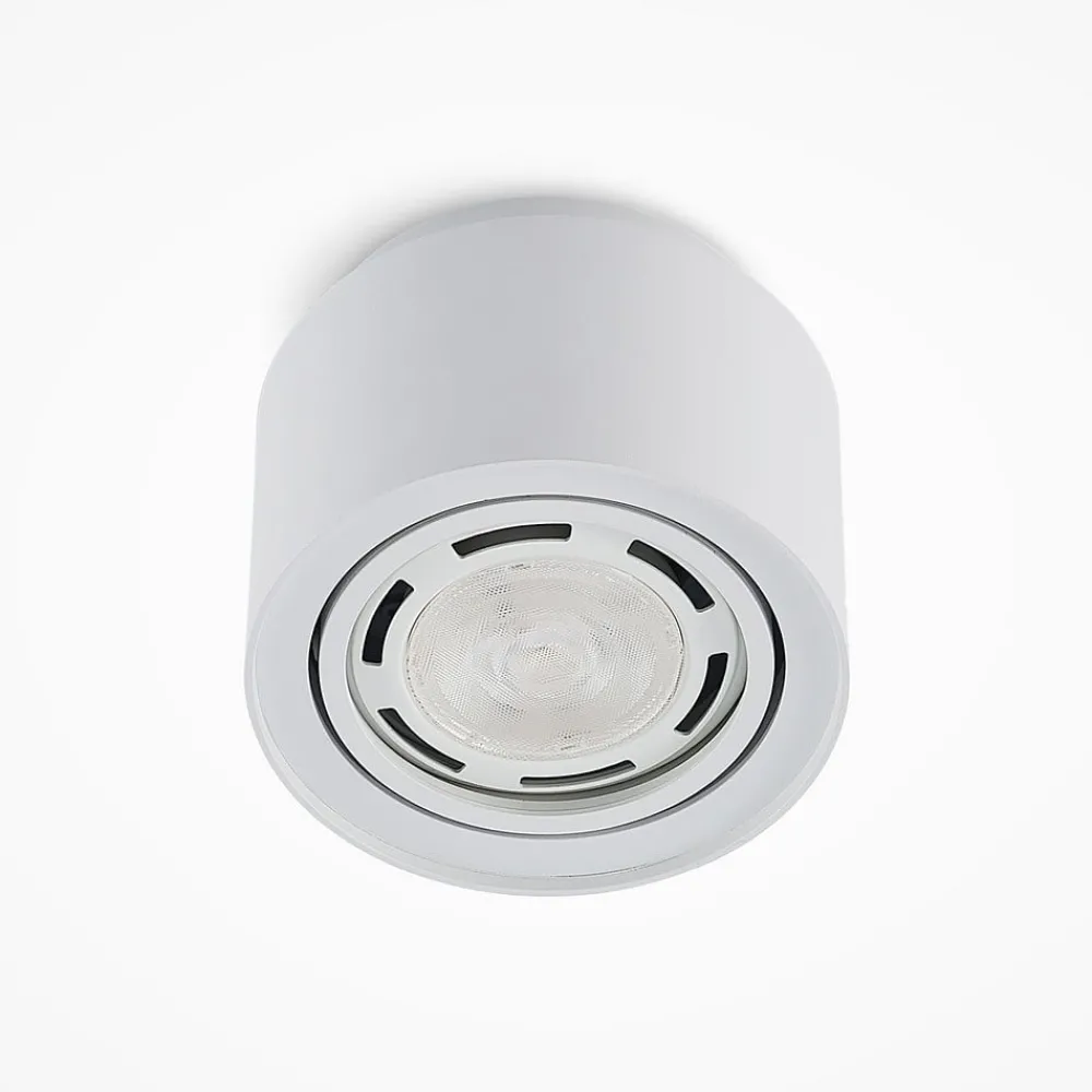 Gang|Loftlamper ^ Arcchio loftlampe Walisa, Ø 15 cm, hvid, metal, GU10