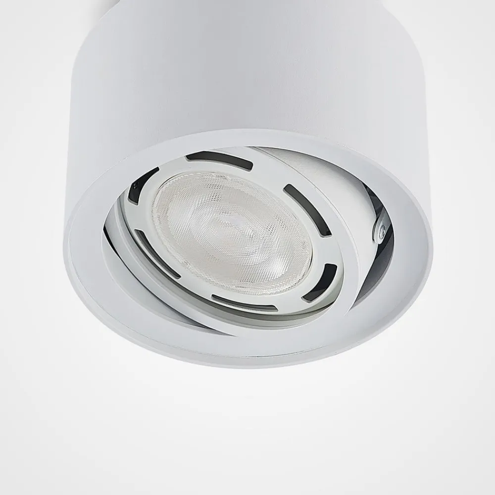 Gang|Loftlamper ^ Arcchio loftlampe Walisa, Ø 15 cm, hvid, metal, GU10