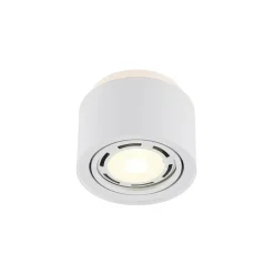 Gang|Loftlamper ^ Arcchio loftlampe Walisa, Ø 15 cm, hvid, metal, GU10