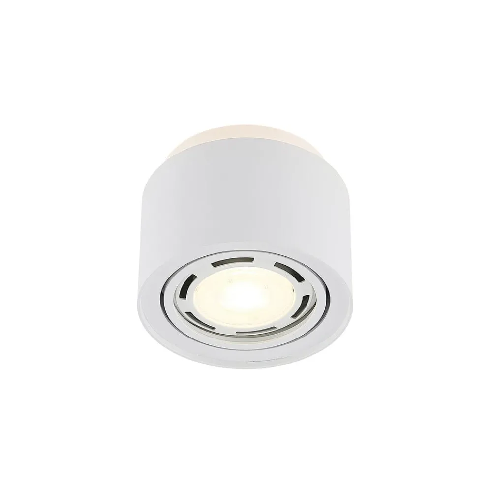 Gang|Loftlamper ^ Arcchio loftlampe Walisa, Ø 15 cm, hvid, metal, GU10