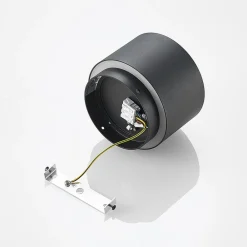 Arcchio Loftlamper|Loftlamper > loftlampe Walisa, Ø 15 cm, sort, metal, GU10
