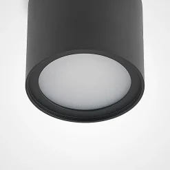 Arcchio Loftlamper|Spotlights > loftlampe Walisa, Ø 10 cm, sort, diffuser, GU10