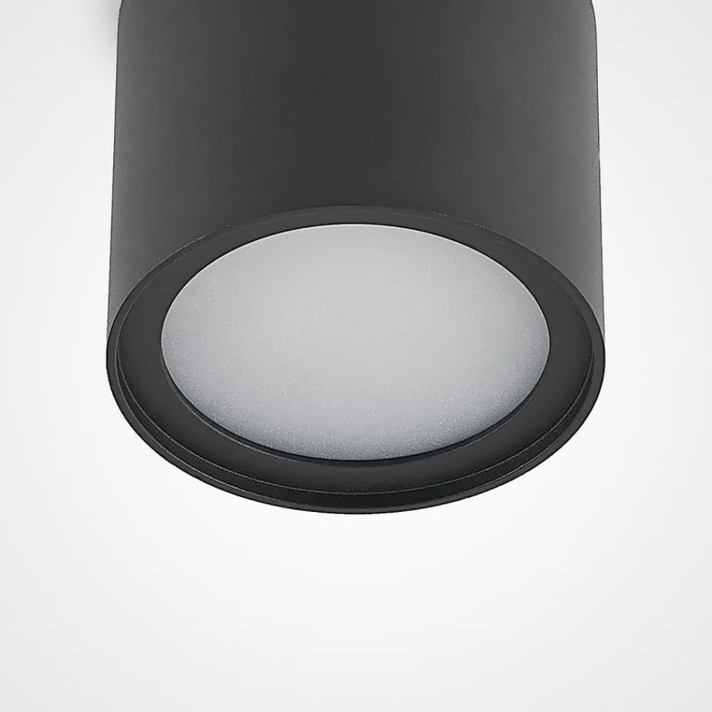 Arcchio Loftlamper|Spotlights > loftlampe Walisa, Ø 10 cm, sort, diffuser, GU10