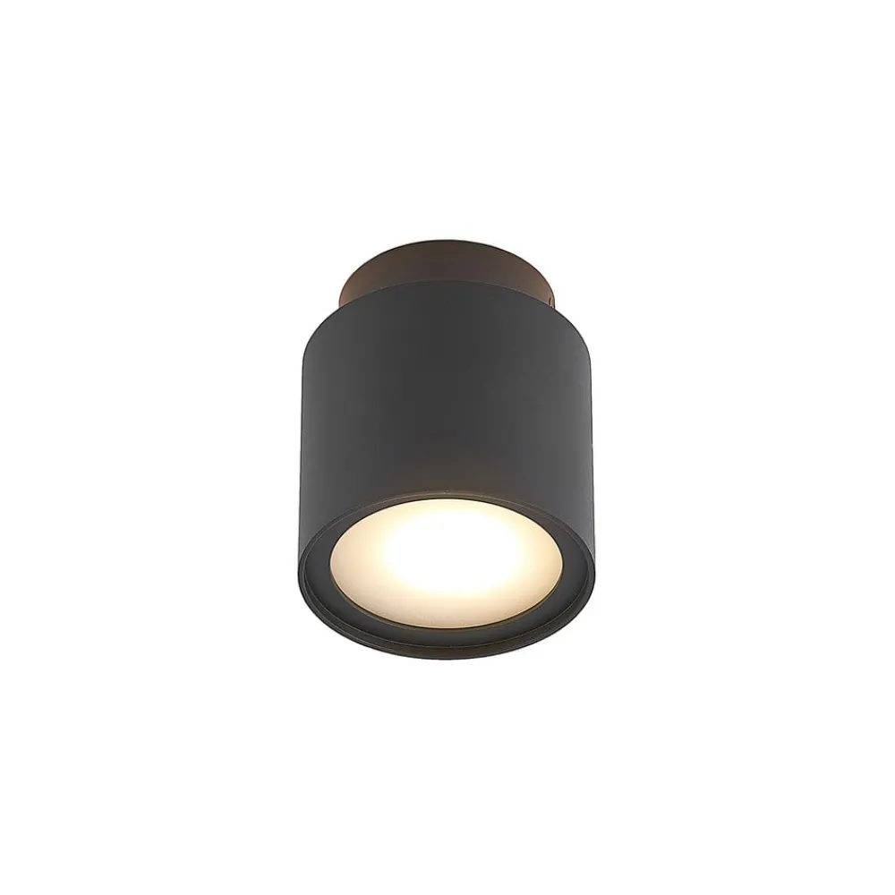 Arcchio Loftlamper|Spotlights > loftlampe Walisa, Ø 10 cm, sort, diffuser, GU10
