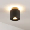 Arcchio Loftlamper|Spotlights > loftlampe Walisa, Ø 10 cm, sort, metal, GU10