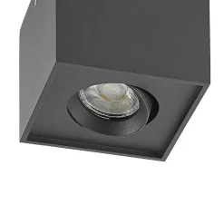 Arcchio Spotlights > loftlampe Walisa, 10 x 10 cm, sort, GU10